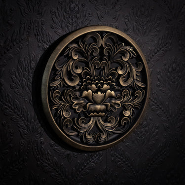 Eugnia Victorian style wall plaque by The Blackened Teeth Ltd gothic home decor