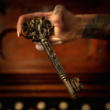 Key of Chance By The Blackened Teeth Gothic Home Decor 