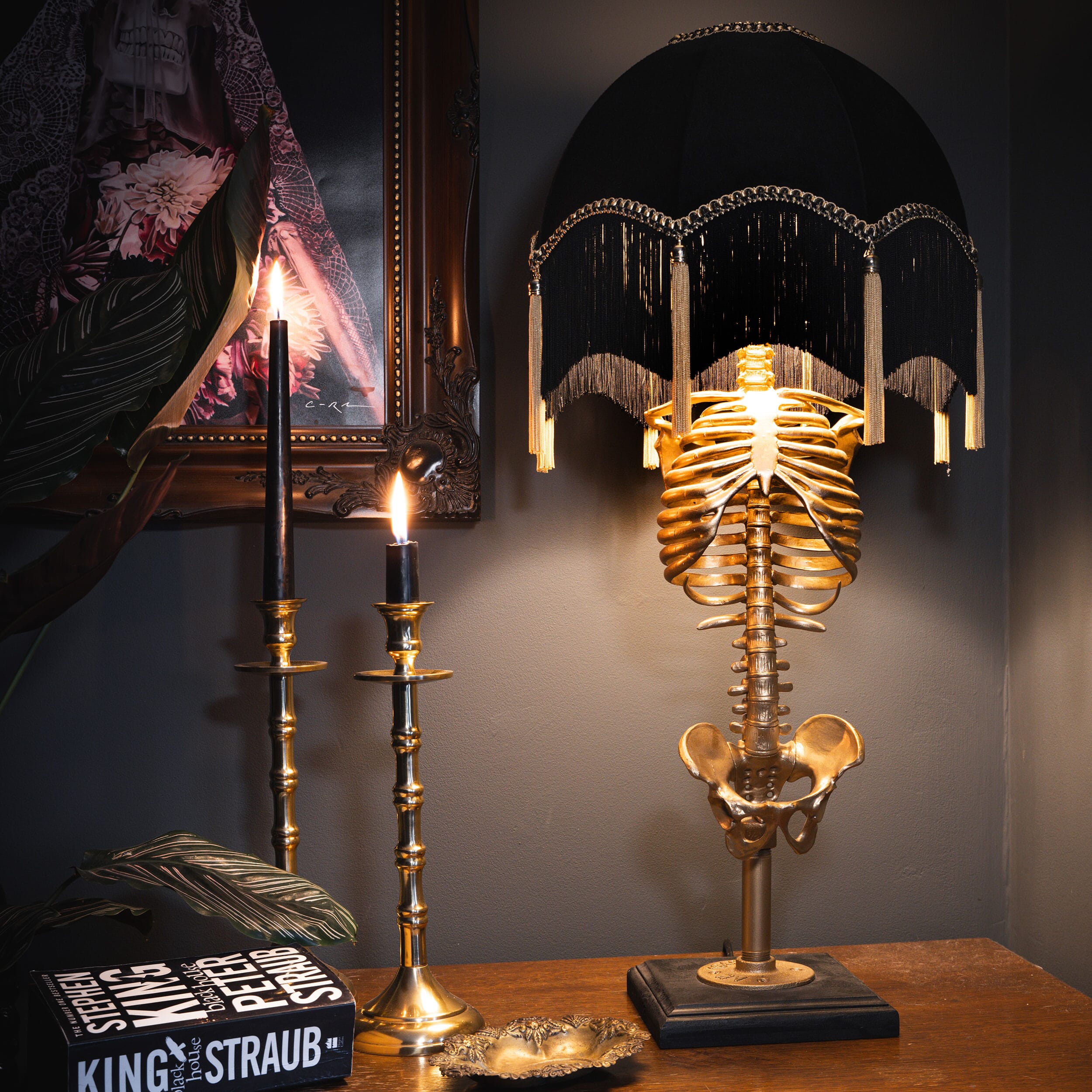 The Skeleton Lamp Gold Edition by The Blackened Teeth