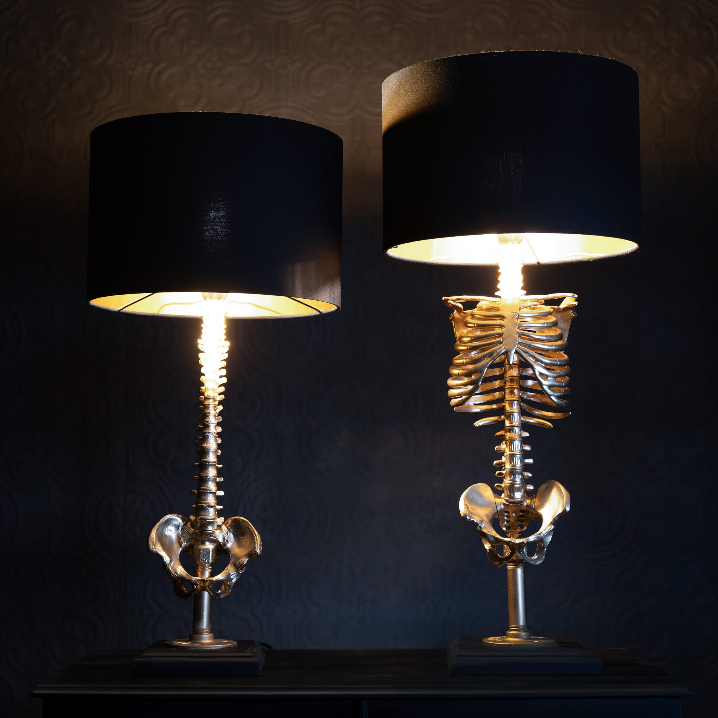 The Spine Lamp Gold Edition By The Blackened Teeth