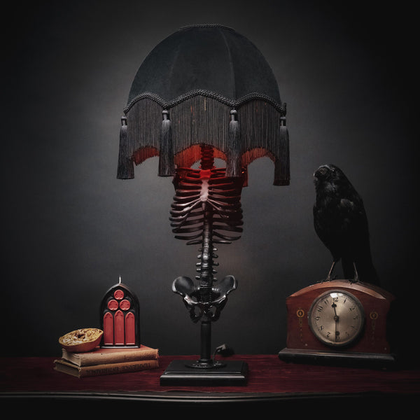Baroque Skeleton Lamp - Urszula Edition by The Blackened Teeth