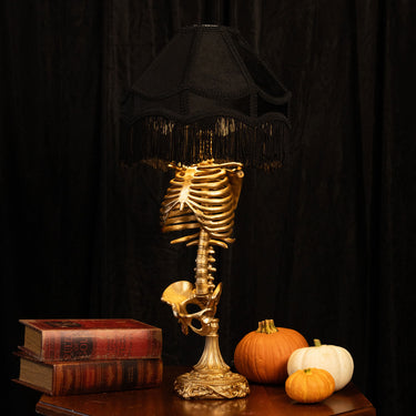 The Skeleton Lamp Gold - Nyx Lampshade