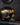 Human skull ornament - Gold - The Blackened Teeth