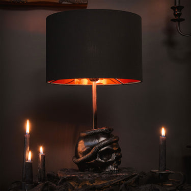 Artemis Snake Skull Lamp