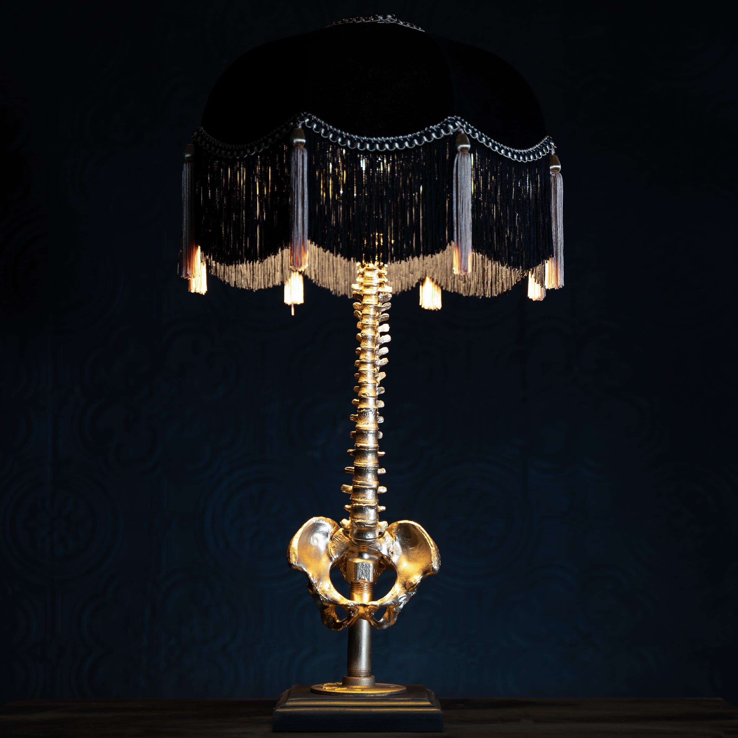 The Spine Lamp Gold Edition By The Blackened Teeth