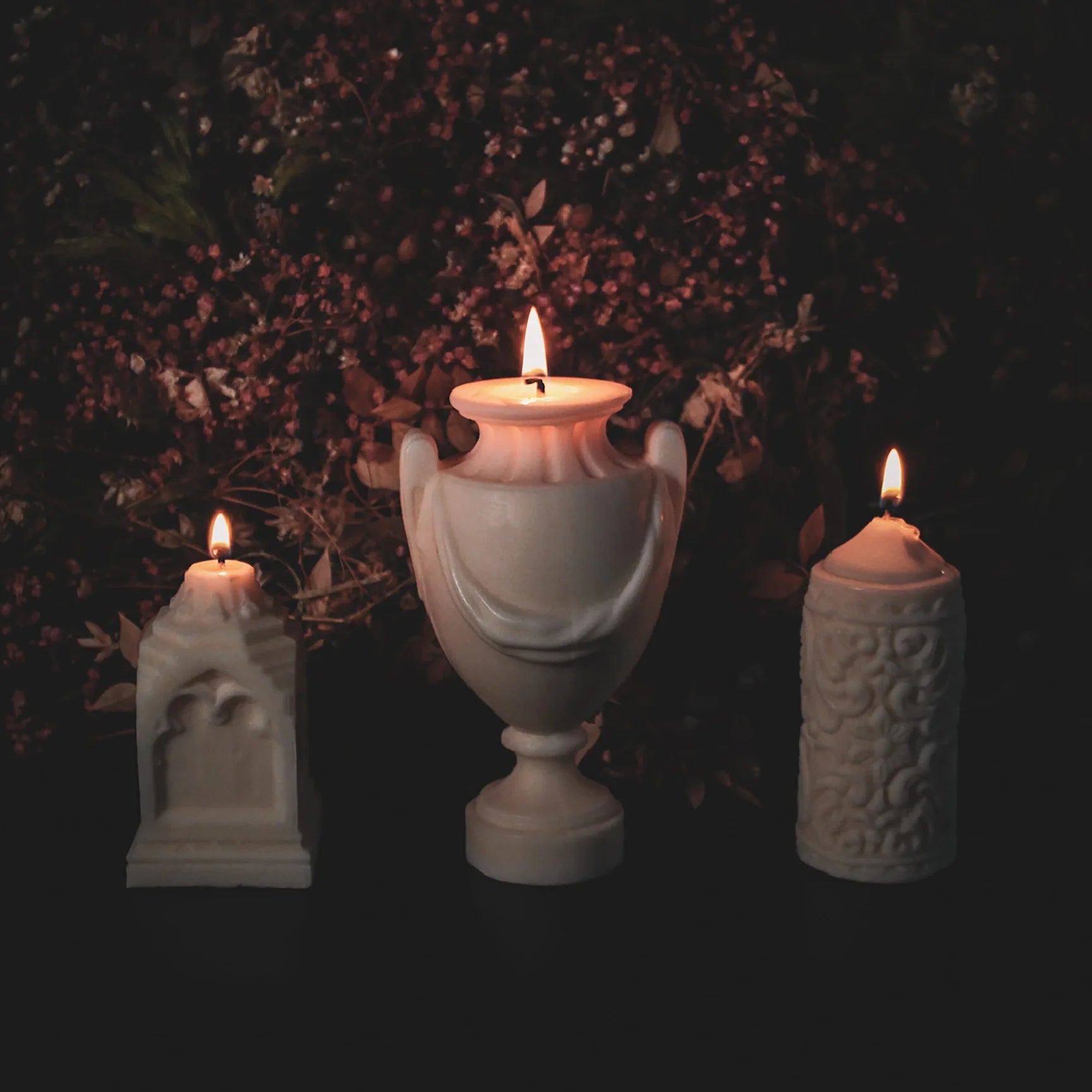 urn Candle Gothic candle Gift box The Blackened Teeth 