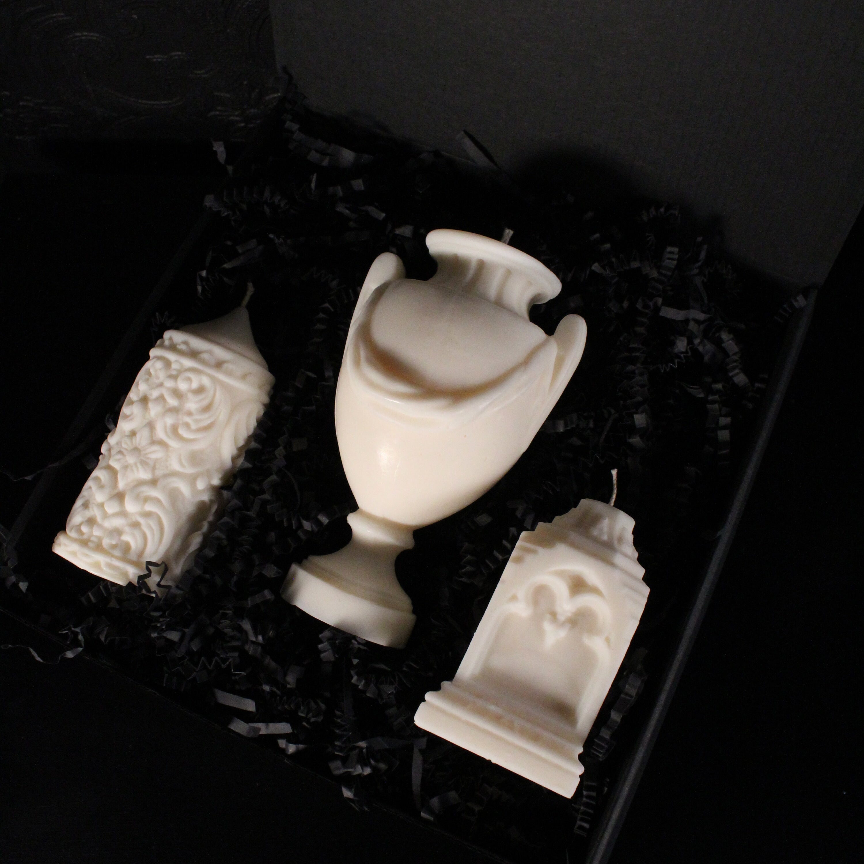 urn Candle Gothic candle Gift box The Blackened Teeth 