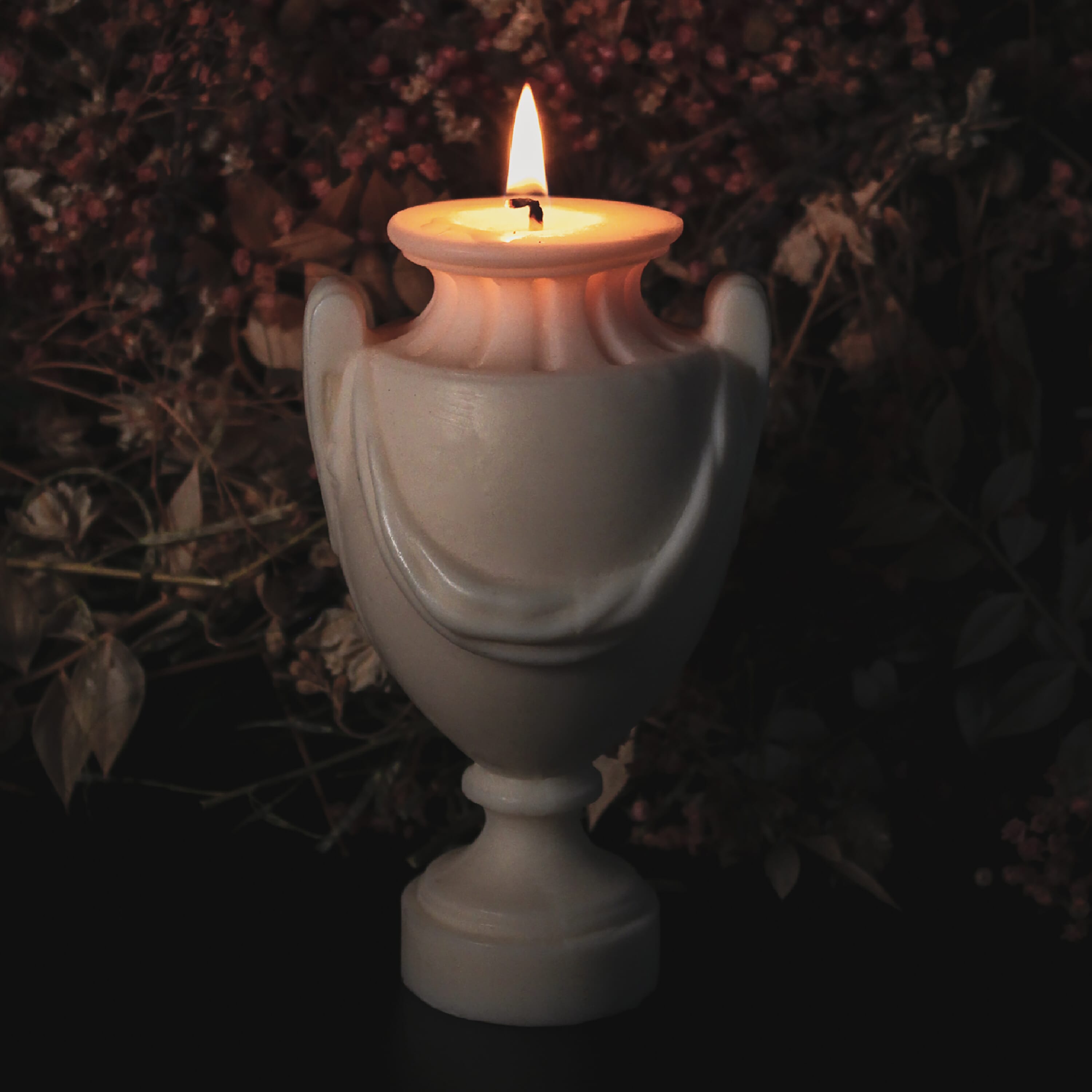 urn candle the blackened teeth gothic homeware