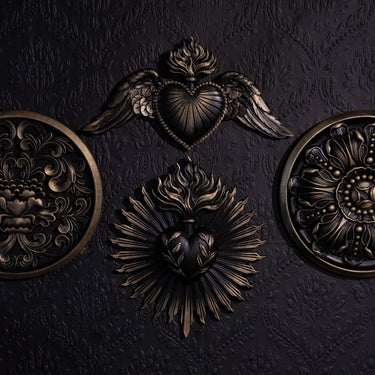 Fervour Winged Sacred Heart Plaque