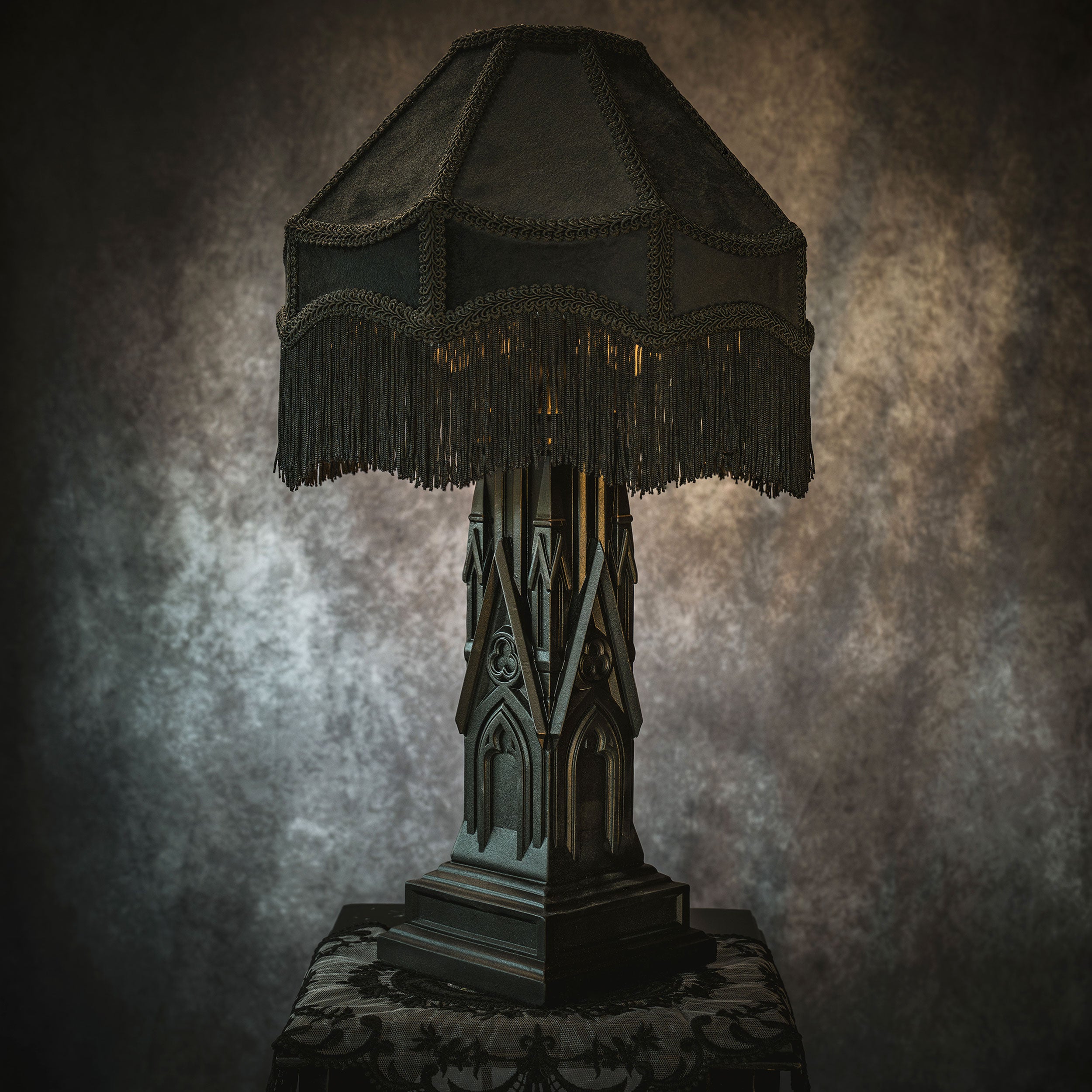 Vonust Gothic Cathedral Lamp – The Blackened Teeth Ltd