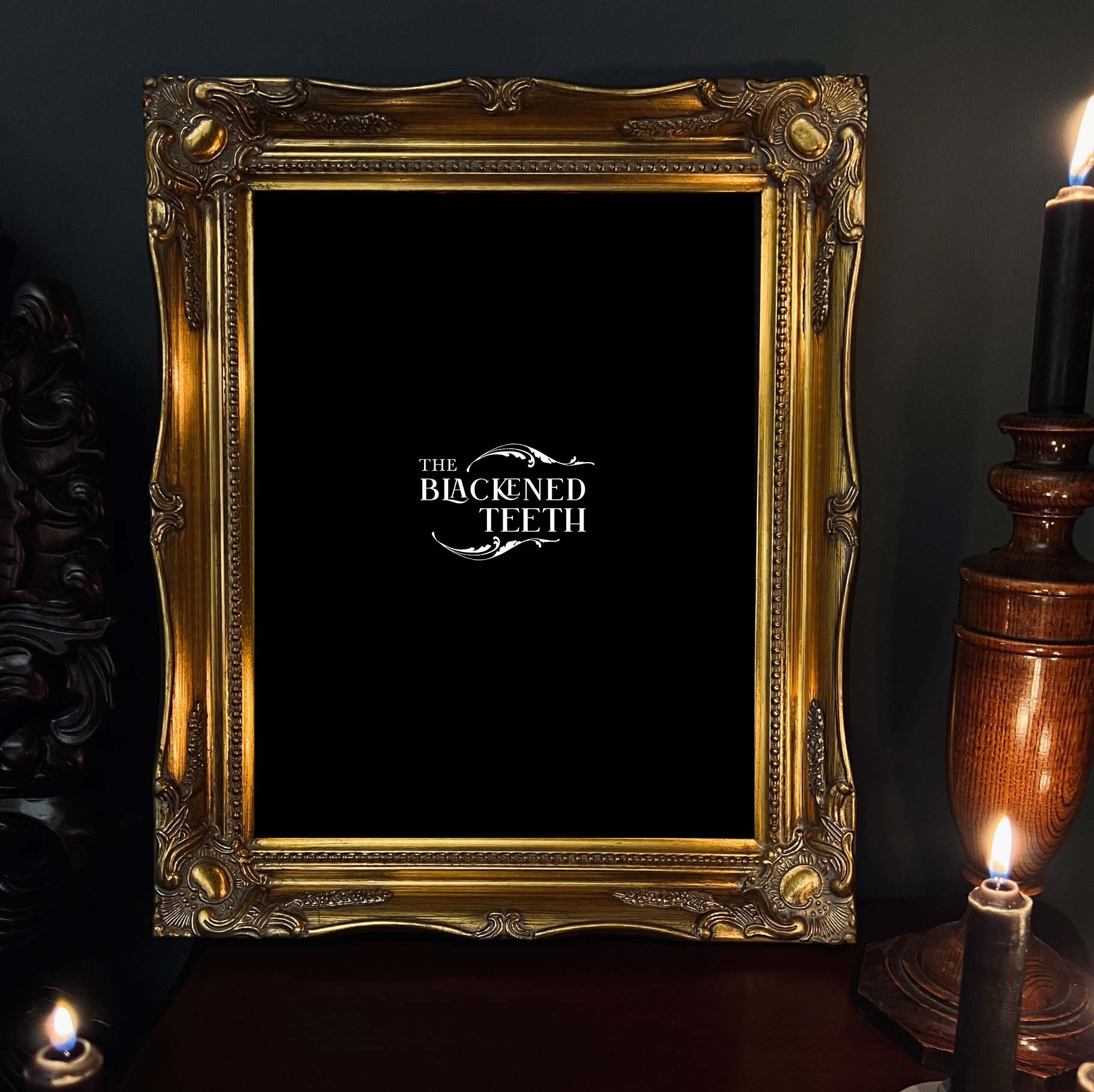 Gold frame