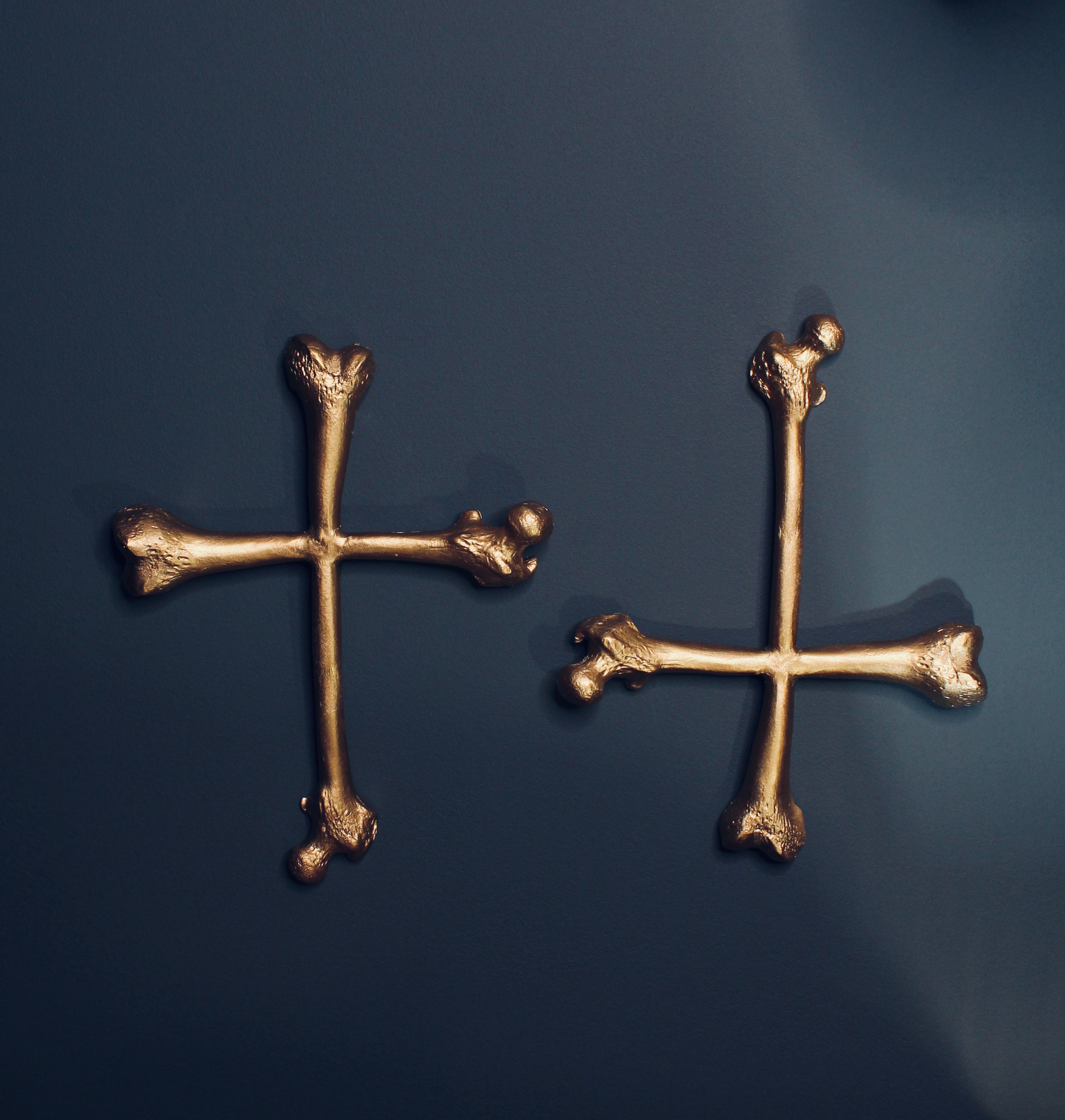 Bone Cross Key Bone Cross Wall Hanging – The Blackened Teeth Ltd