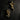GOLD CHERUB WITH MANDOLIN AND VIOLIN THE BLACKENED TEETH THE BLACKENED ABODE