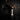 LARGE COLUMN VASE WHITE THE BLACKENED TEETH THE BLACKENED ABODE