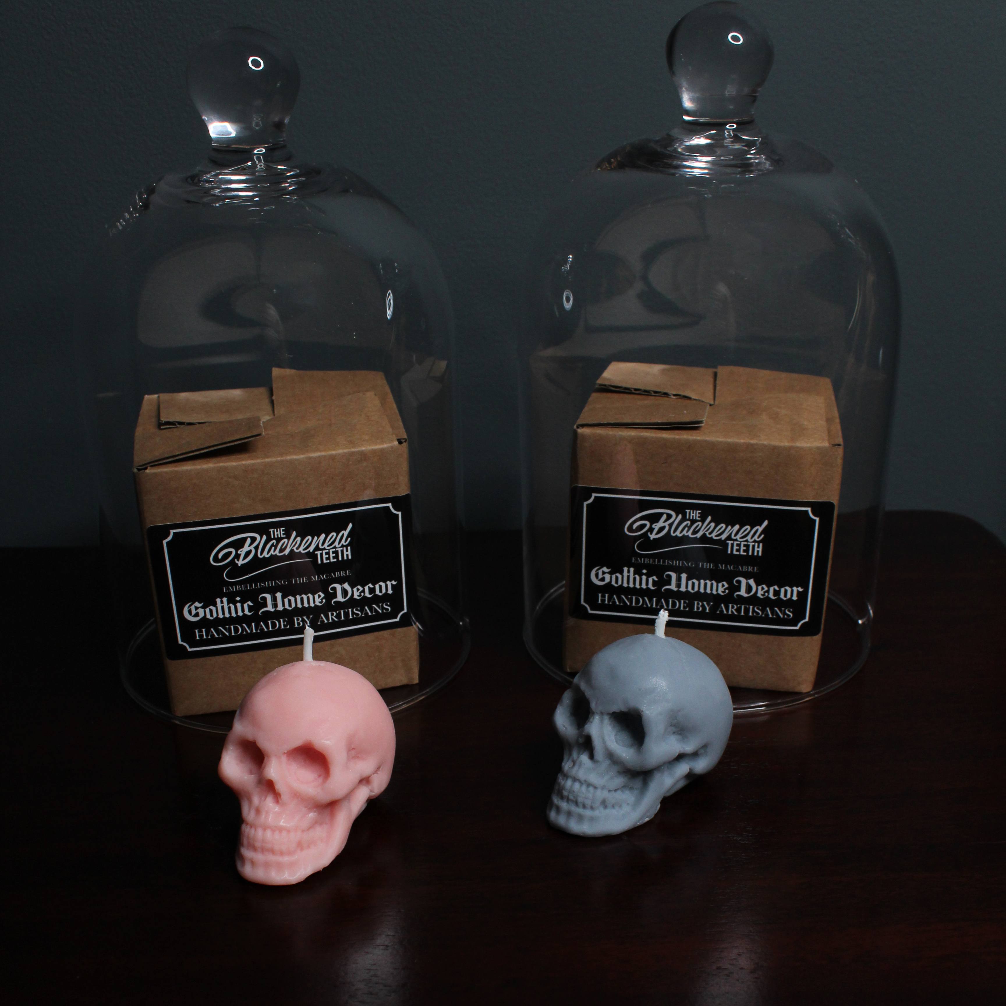 Small Skull Candles