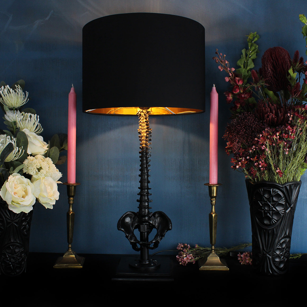 The Black Spine Lamp by The Blackened Teeth